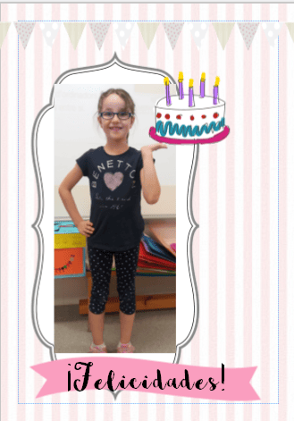 Cartel de los cumpleaños de clase - Una Pizca de Educación | Familia ...