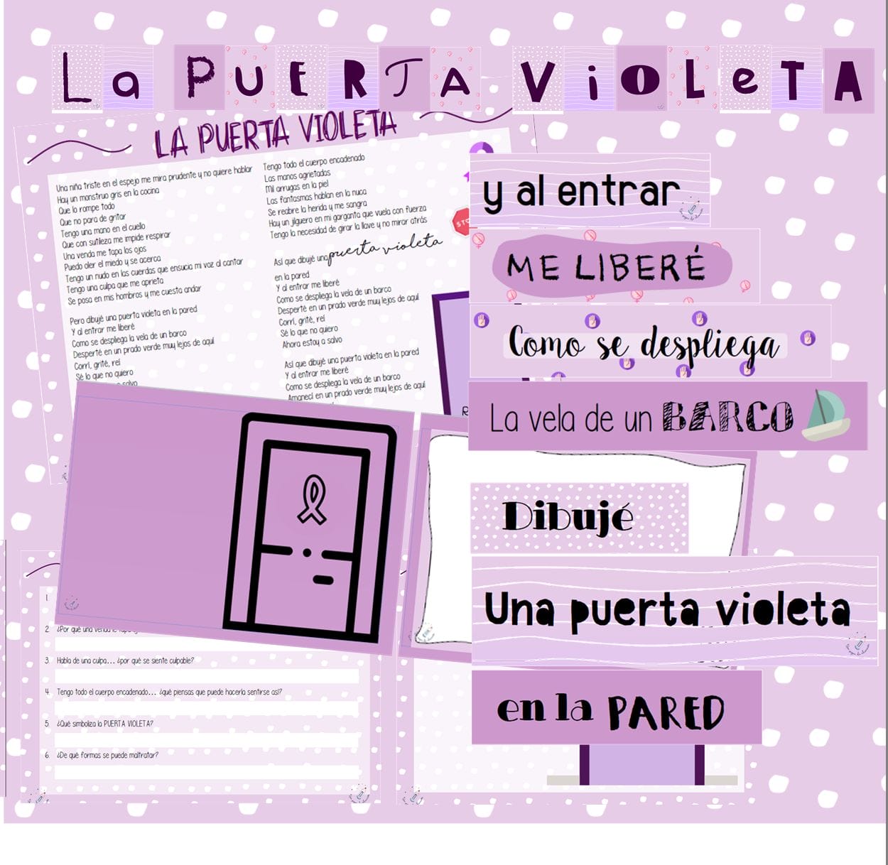 Ministerio máquina de coser en el medio de la nada La Puerta Violeta - Una Pizca de Educación | Familia · Maestros · Niños